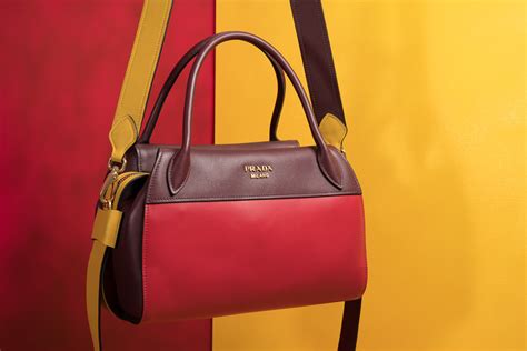 prada ribbon bag|Prada cahier bag.